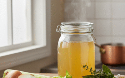 Cómo hacer un Caldo de Pollo (Fondo de Ave) como un profesional: El secreto francés para tus platos