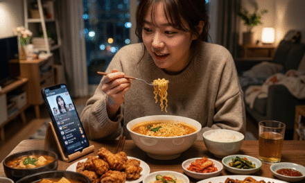 ¿Cenar solo es cosa del pasado? El fenómeno Mukbang: Por qué millones prefieren ver comer a un extraño que cocinar